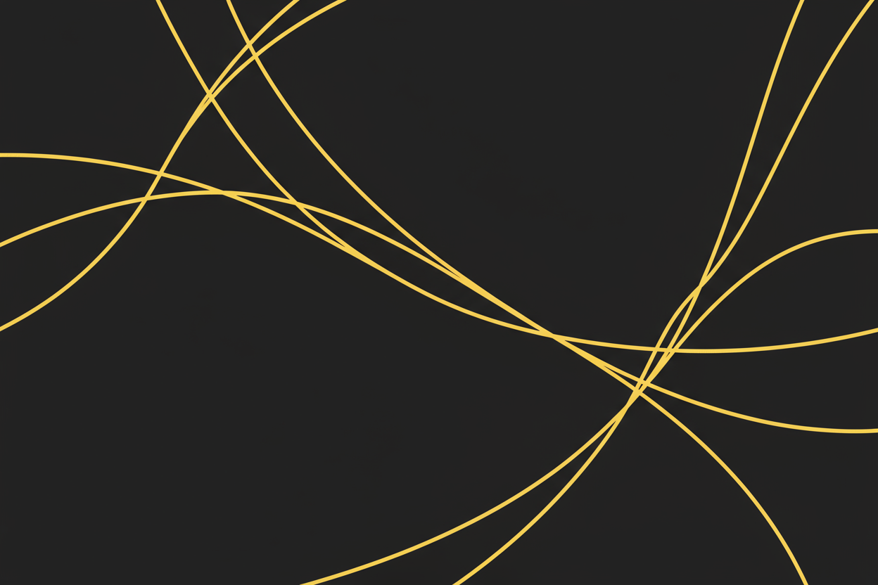 just yellow clean unbroken lines